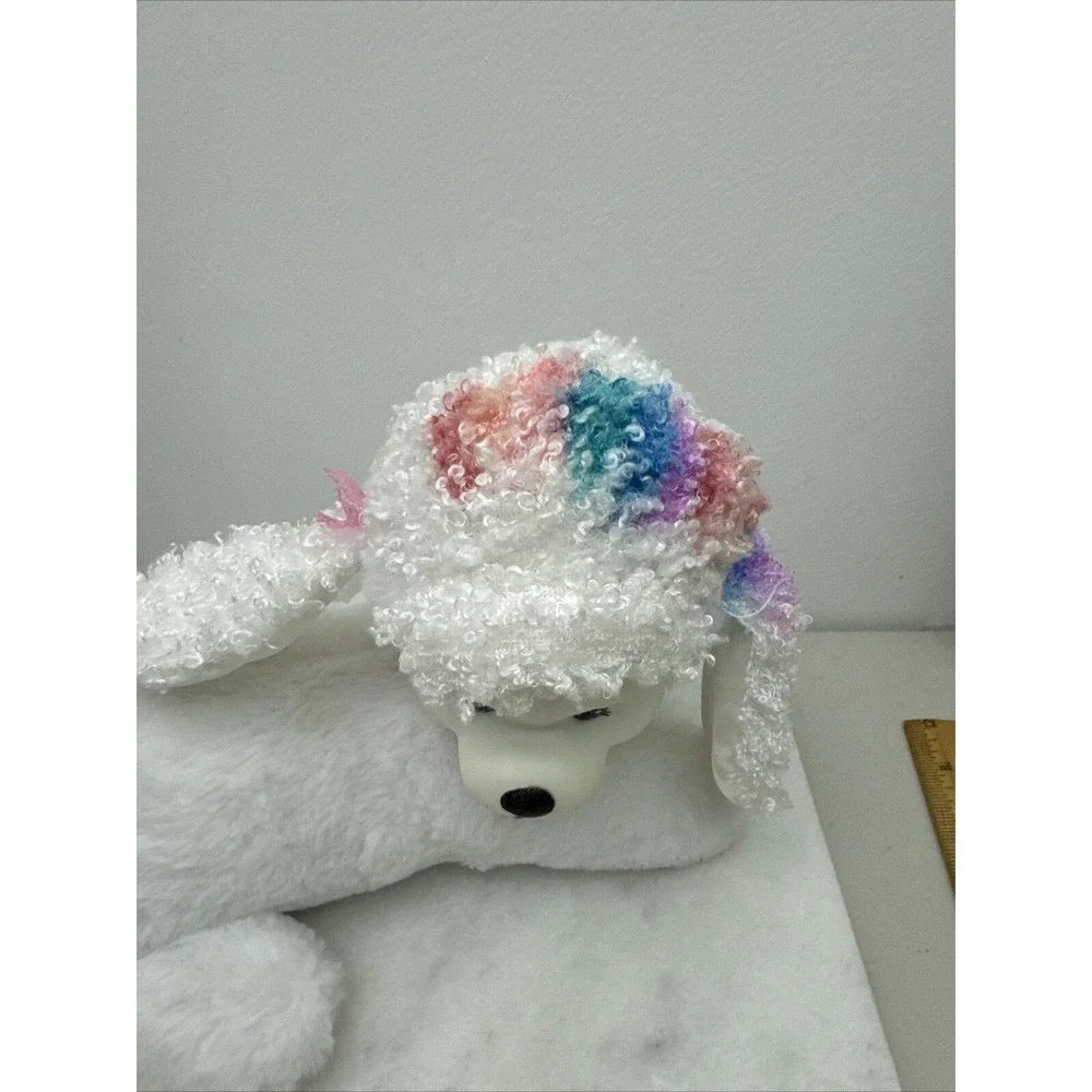 Puppy Surprise Plush STACY No Puppies White Poodle Dog Stuffed Toy 12